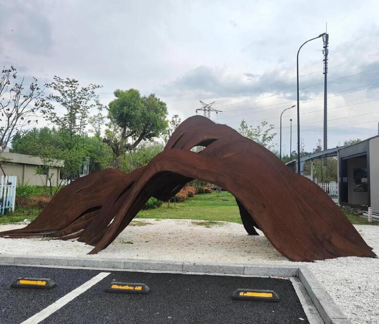 芒康耐候钢板造型